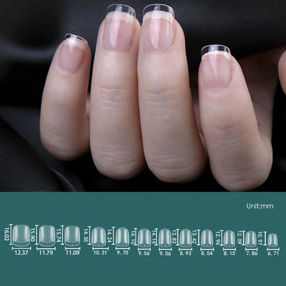 120pcs XXS Super Short Almond Full Cover Sculpted Soft Gel Nail Tips Press on Fake Nails Tailor-made for Short Small Nail Beds